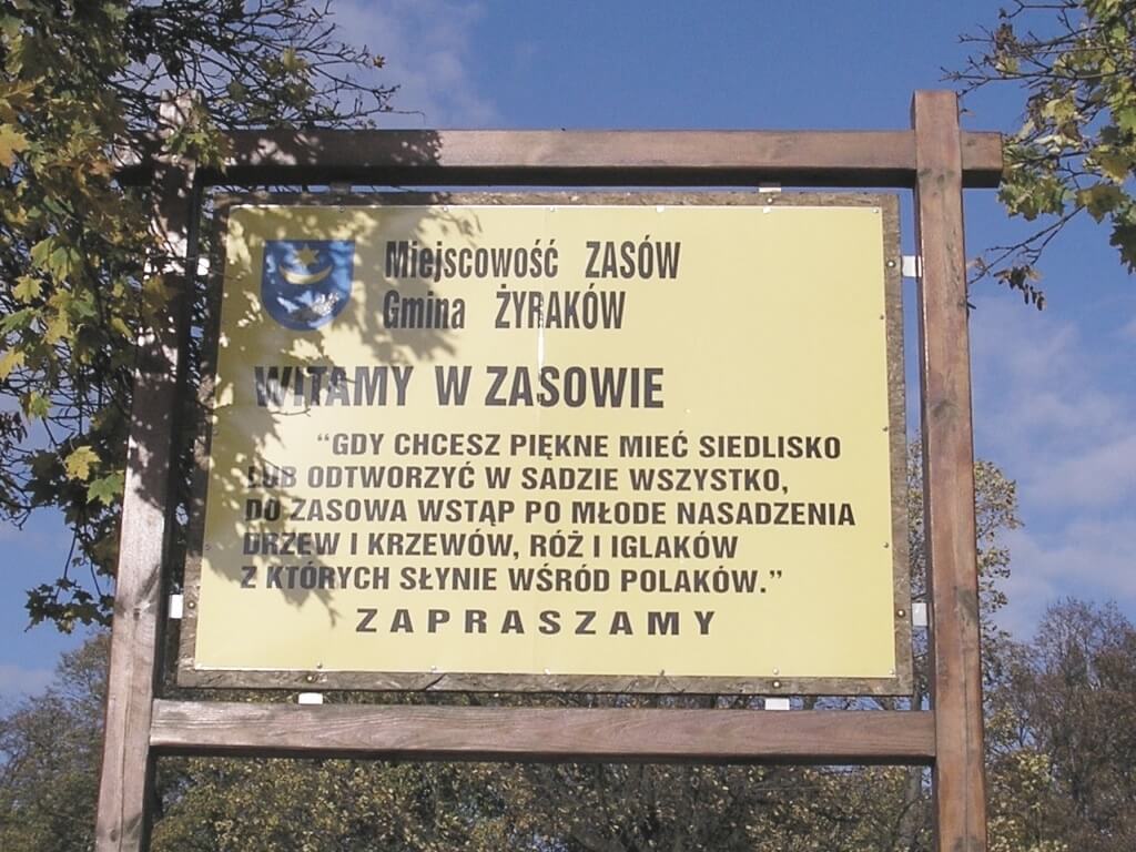 Tablica "Zasowska"